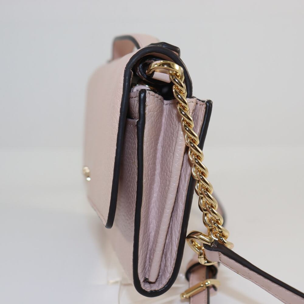 Michael Kors Jet‎ Set Leather Crossbody Wallet – Pale Pink - Picture 4 of 6